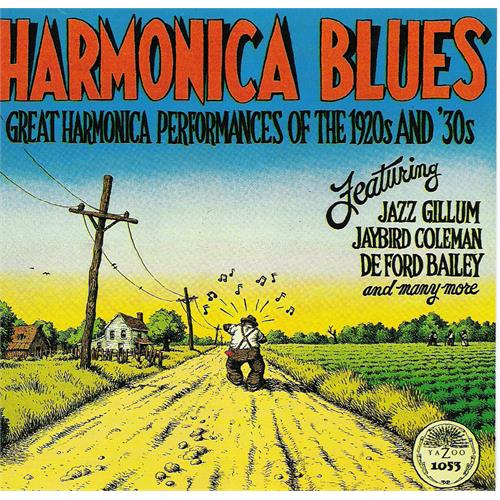 Diverse artister Harmonica Blues (LP)